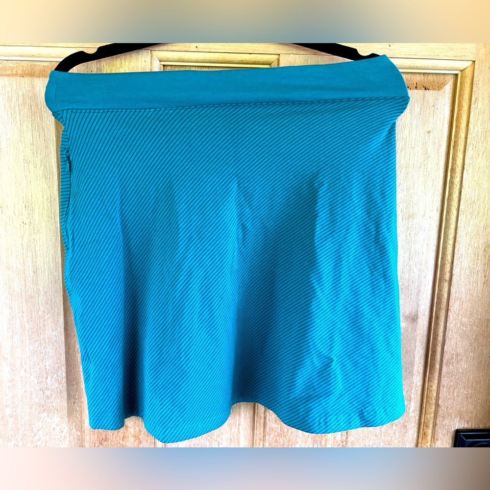 Mountain Hardwear Tonga Skirt Womens - Teal Striped Cotton - size extra …